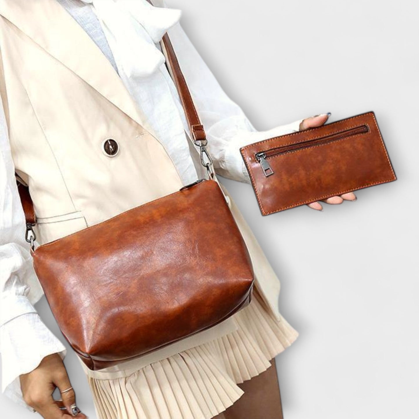 Aurellia. - 4-Piece Vintage Bag Set