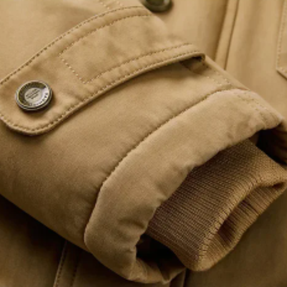 Stylish quilted bomber jacket