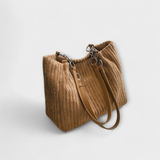 Aurellia. - Soft Cord Shoulder Bag